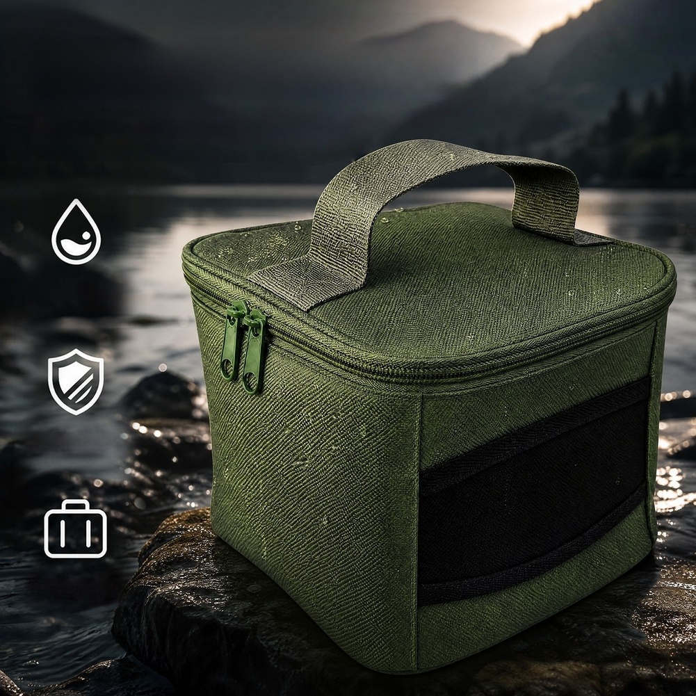 حقيبة معدات صيد مقاومة للماء ل - مراجعة Fishing Line Box وسعره
