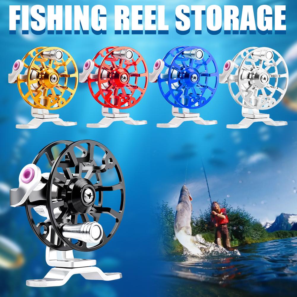 بكرة صيد معدنية صغيرة محمولة،  - مراجعة Ice Fishing Line وسعره