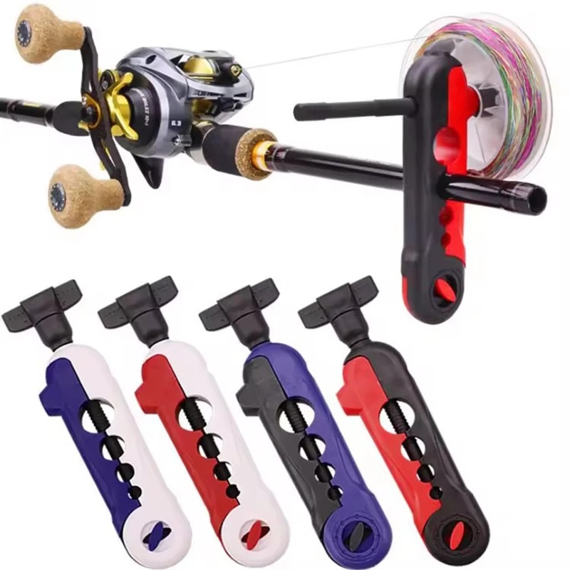 أداة لف خيط الصيد المحمولة وال - مراجعة Fishing Line Spool وسعره